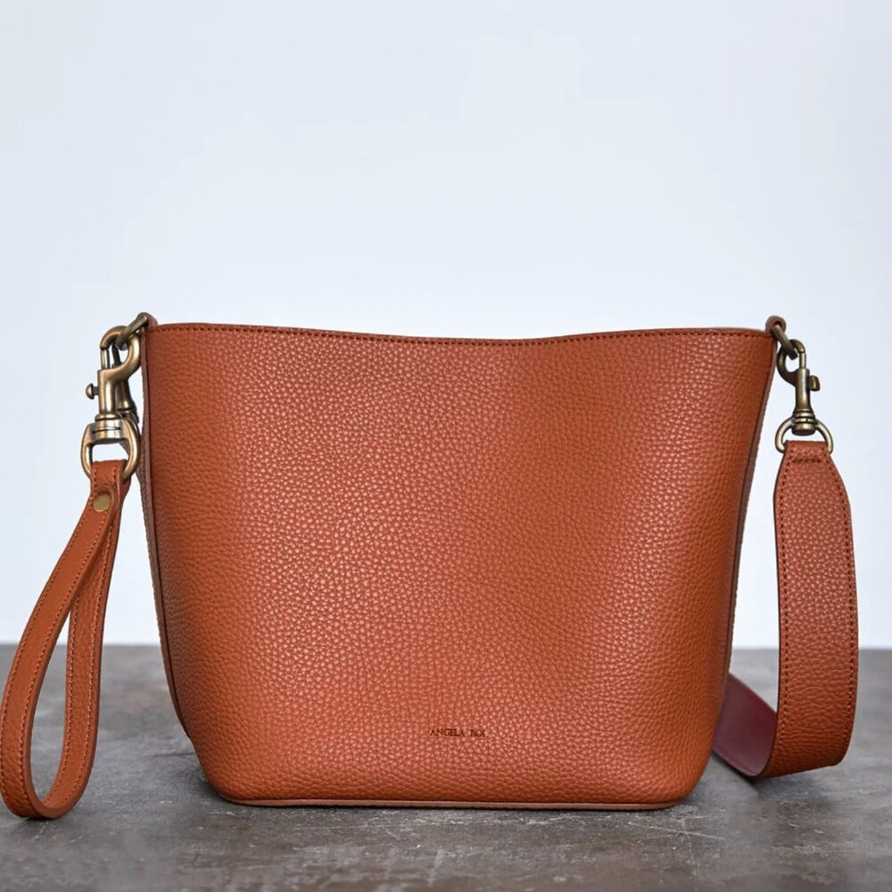 🐰 🌱 Angela Roi Angelou Mini Vegan Leather Bucket Bag